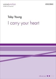 I Carry Your Heart SSATBB choral sheet music cover Thumbnail